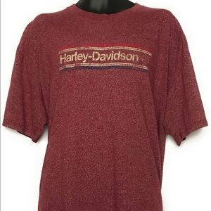 Harley-Davidson Lexington Heather Red T-Shirt 2XL